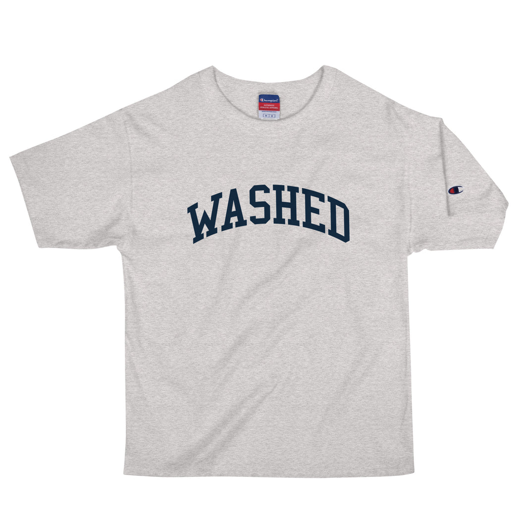 Washed Varsity Gray Tee