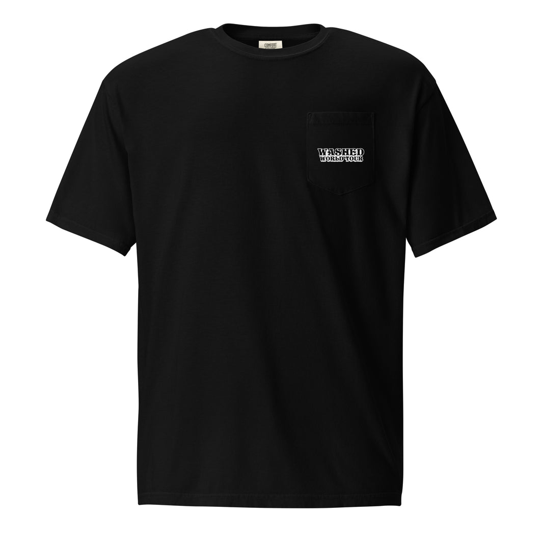 Washed World Tour Pocket Tee