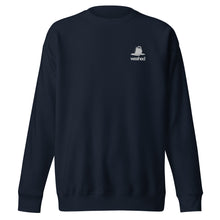 Load image into Gallery viewer, Washed Logo Embroidered Crew
